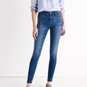 Madewell 9" High Riser Skinny Jean Hammond Wash